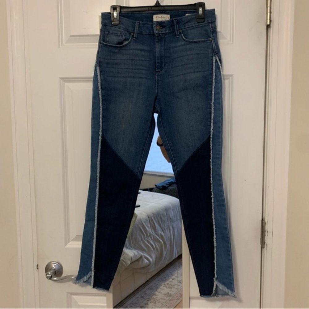 Two toned denim jeans - Picture 2 of 8